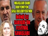 Maaşları dahi ödeyemeyen Şişli’de: İnönü ve Sarıgül’ün festival yarışları