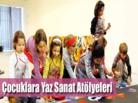 Çocuklara Yaz Sanat Atölyeleri