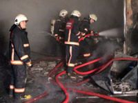 Büyükçekmece'de korkutan yangın