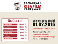 Zeytinburnu'nda 'Çanakkale' konulu kısa film yarışması