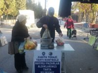 Kartal Belediyesi’nden pazarlara tartı kontrol noktası