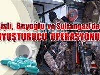 Şişli ve Diğer İlçelerde Helikopter Destekli Uyuşturucu Operasyonu...