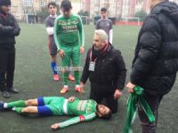 Genç futbolcu ölümden döndü