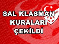 SAL Klasman kuraları çekildi