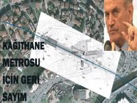 Kağıthane metrosu için geri sayım