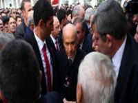 Bahçeli, Yazgan'ı son yolculuğuna uğurladı