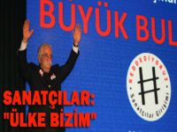 Sanatçılar ‘’Ferman Padişahın Ülke Bizimdir’’ dedi