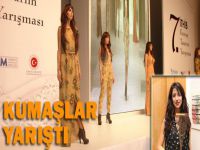 Kumaş tasarımı yarışmasına görkemli tören