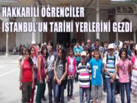 Hakkarili öğrenciler İstanbul’un tarihi yerlerini gezdi