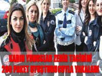 Kadın yunuslar zehir tacirini 200 paket uyuşturucuyla yakaladı