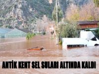 Antik kent sel suları altında kaldı