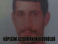 Köpeğini gezdirirken öldürüldü