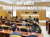 Kent konseyi ulaşım konusunu masaya yatırdı
