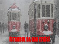İstanbulda kar yağışı akşam da etkili oldu
