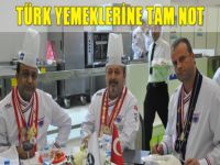 Türk yemeklerine tam not