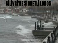 Silivri'de şiddetli lodos