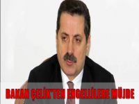 Bakan Çelik'ten engellilere müjde