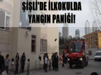 Şişli'de ilkokulda yangın paniği!