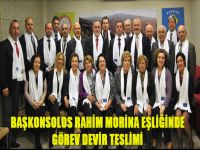 Başkonsolos Rahim Morina eşliğinde görev devir teslimi