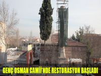 Güngören’deki Gençosman Camii’nde restorasyon çalışmaları başladı