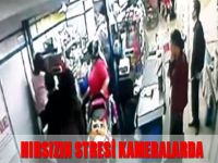 Hırsızın stresi kameralarda