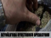 Beyoğlu’nda uyuşturucu operasyonu