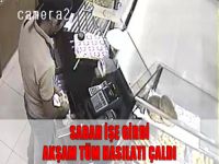 Sabah işe girdi, akşam tüm hasılatı çaldı