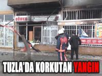 Tuzla'da Korkutan Yangın