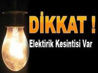 Elektrik Kesintisi Yaşanacak