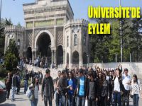 İstanbul Üniversitesinde Eylem