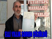 Elli Yıllık Sorun Çözüldü