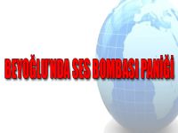 Beyoğlu'nda Ses Bombası Paniği