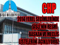 CHP Şişli Belediyesi resmi meclis listesi
