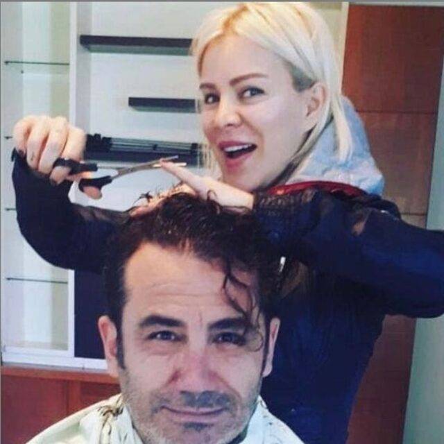 ‘Evde Kal’an ünlüler, berberliğe soyundular! 2