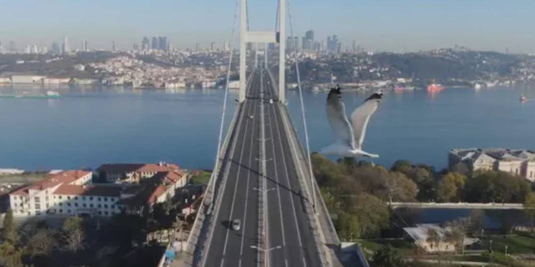 İstanbul’da, sokağa çıkma yasağında köprü! 6