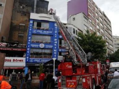 Şişli'de yangın