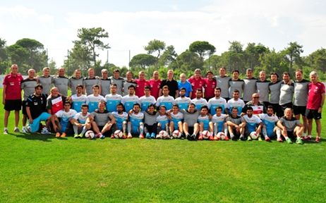 Fatih Terim Pro Lisans Kursu'nu ziyaret etti