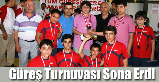 Güreş Turnuvası Sona Erdi