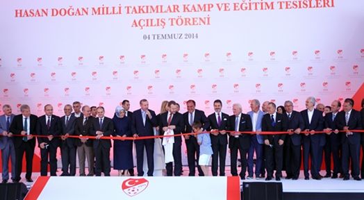 Hasan Doğan Milli Takımlar Kamp ve Eğitim Tesisleri açıldı
