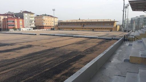 Sarıgazi Stadı’nın zemini değiştiriliyor