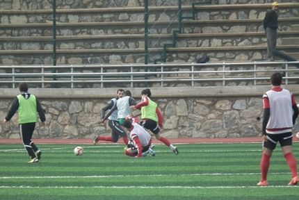 Sultanbeyli Belediyespor prova yaptı