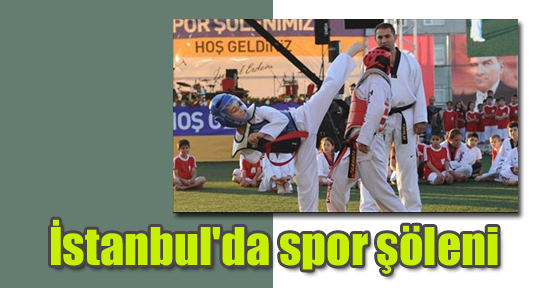İstanbul'da spor şöleni
