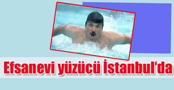 Efsanevi yüzücü Spitz İstanbul'a geliyor