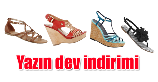 Payless'ten yaz indirimi