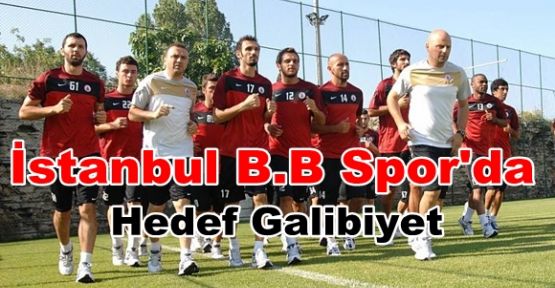 İstanbul Büyükşehir Belediyespor'da hedef galibiyet