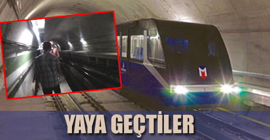 Füniküler'i Yaya Geçtiler
