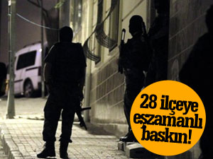 HDP İlçe Başkanlarına Büyük Operasyon