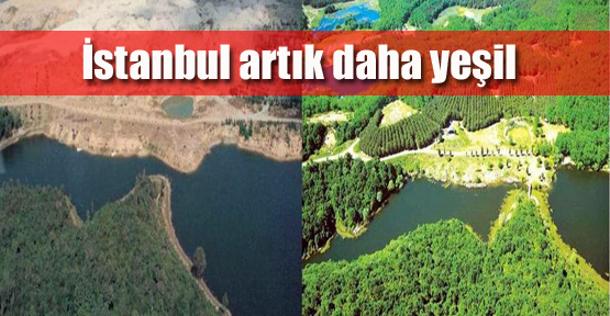 İstanbul artık daha yeşil