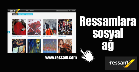 Ressamlara özel sosyal ağ