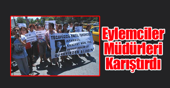 Eylemciler Müdürleri Karıştırdı